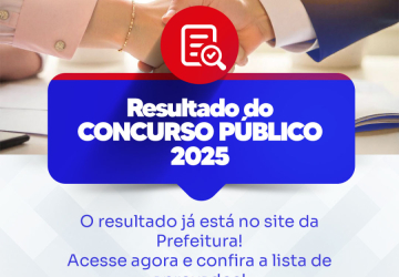 RESULTADO OFICIAL APROVADOS CONCURSO 2025