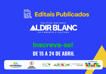 EDITAL DE CHAMAMENTO PÚBLICO Nº 01 /2025 PREFEITURA Vermelho Novo CONTINUIDADE, COMPROMISSO & TRABALHO SELEÇÃO DE PROJETOS PARA FIRMAR TERMO DE EXECUÇÃO CULTURAL COM RECURSOS DA POLÍTICA NACIONAL ALDIR BLANC